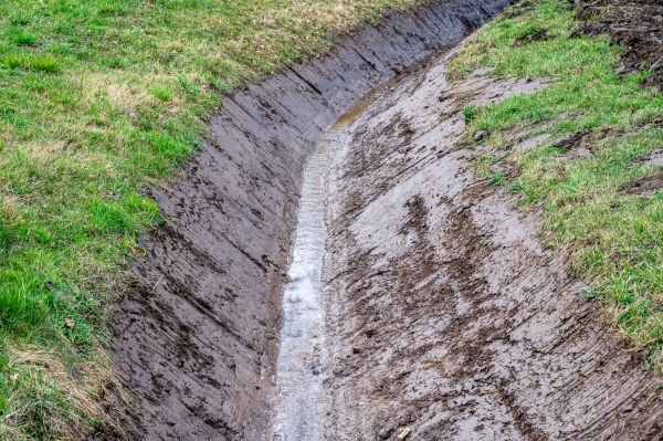 Cost of Drainage Ditch Construction in Worcester