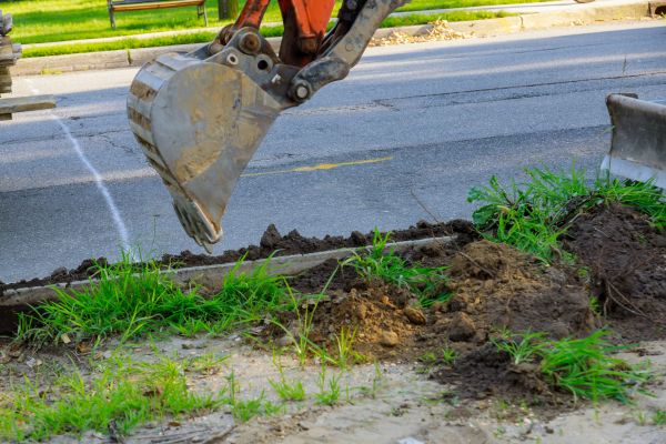 Cost of Sewer Line Trenching in Worcester